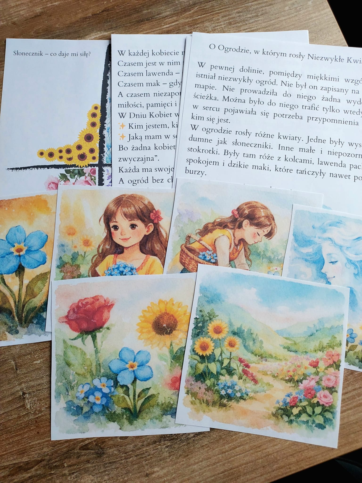 O ogrodzie, w którym rosły Niezwykłe Kwiaty