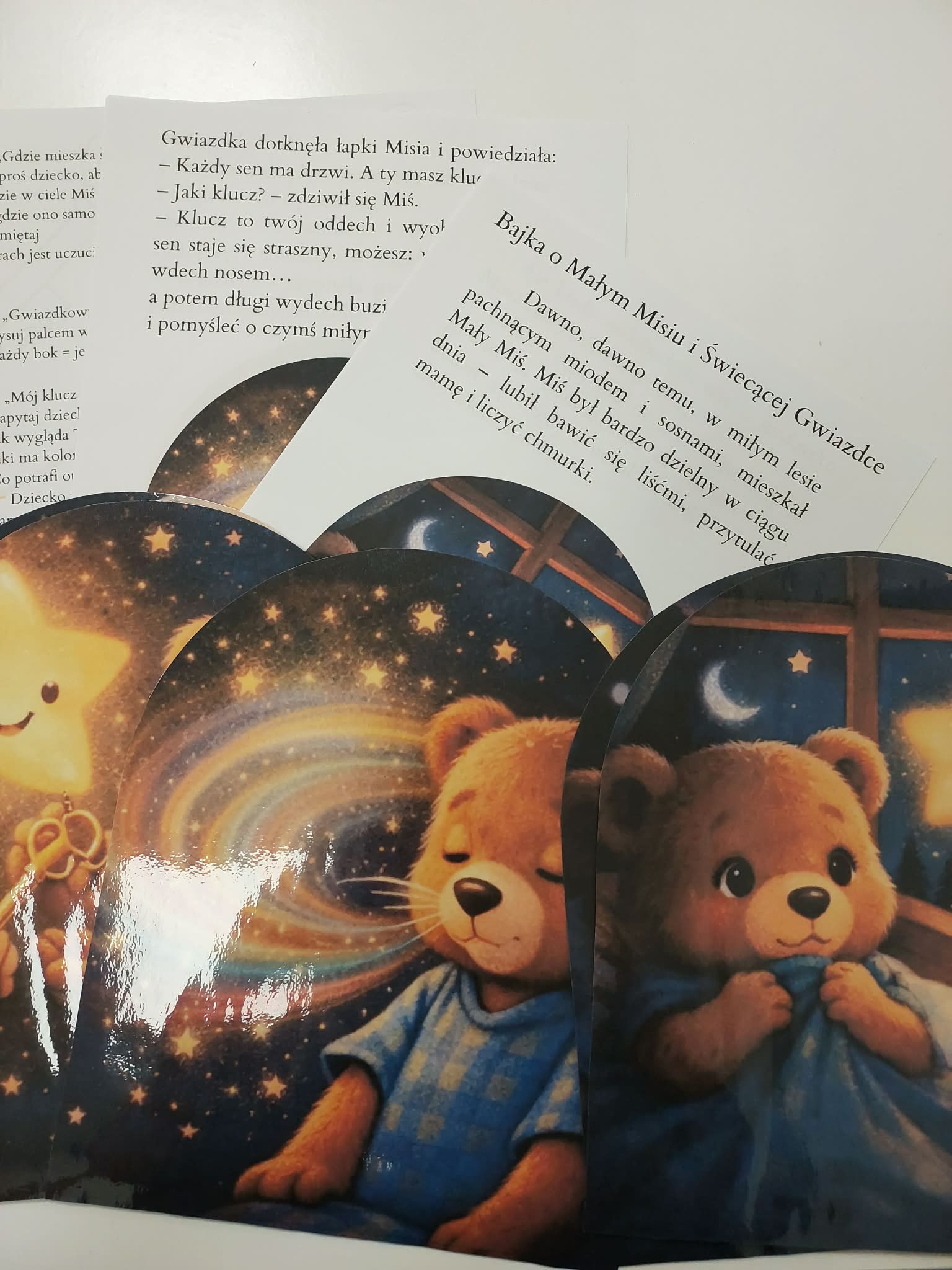 Mały Miś i świecąca gwiazda