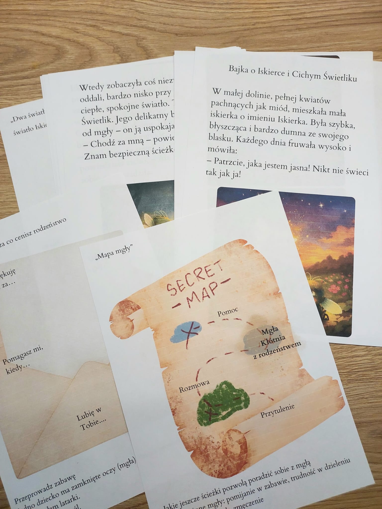 Bajka o Iskierce i Cichym świetliku