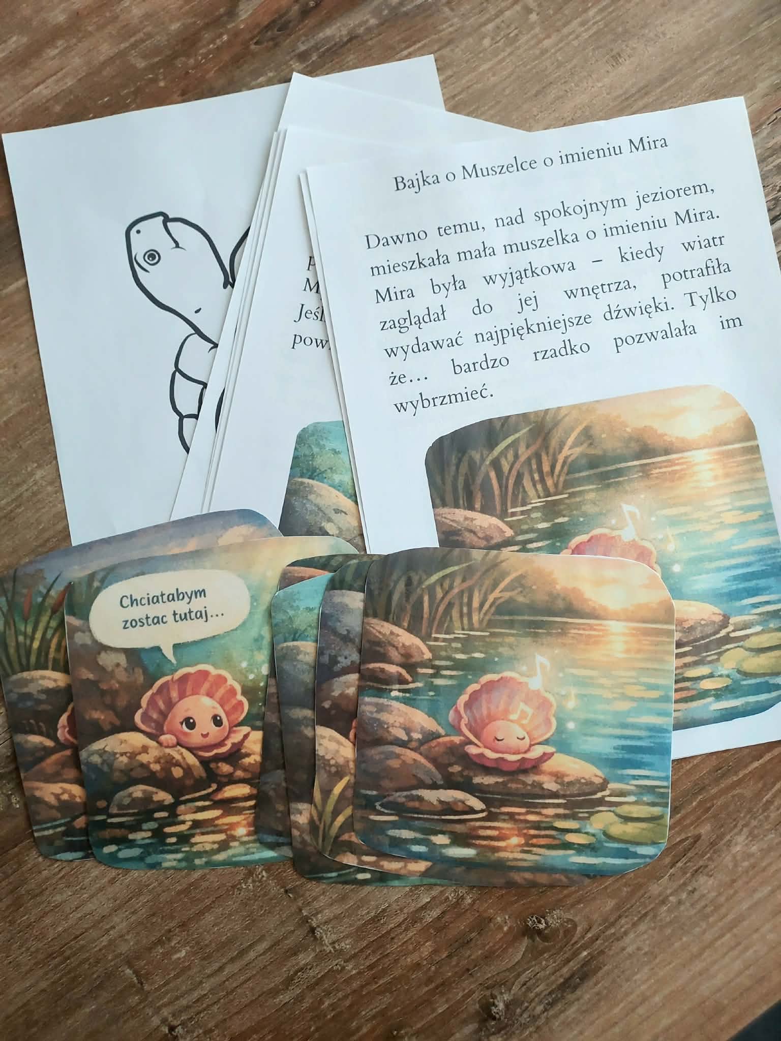 Bajka o muszelce o imieniu Mira